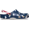 Zoccolo classico con bandiera americana Zoccolo classico con bandiera americana