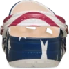 Zoccolo classico con bandiera americana Zoccolo classico con bandiera americana