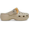 Zoccolo classico con plateau e fibbia placcata Zoccolo classico con plateau e fibbia placcata