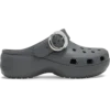 Zoccolo classico con plateau e fibbia placcata Zoccolo classico con plateau e fibbia placcata
