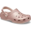 Zoccolo classico glitterato Zoccolo classico glitterato