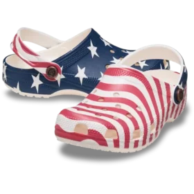 Zoccolo classico per bambini con bandiera americana